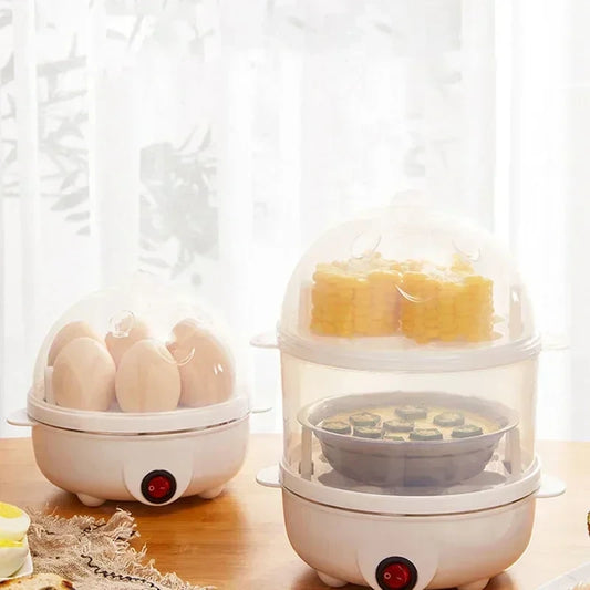 Double Layer Electric Egg Steamer